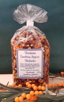 Früchtetee Sanddorn-Ingwer-Holunder